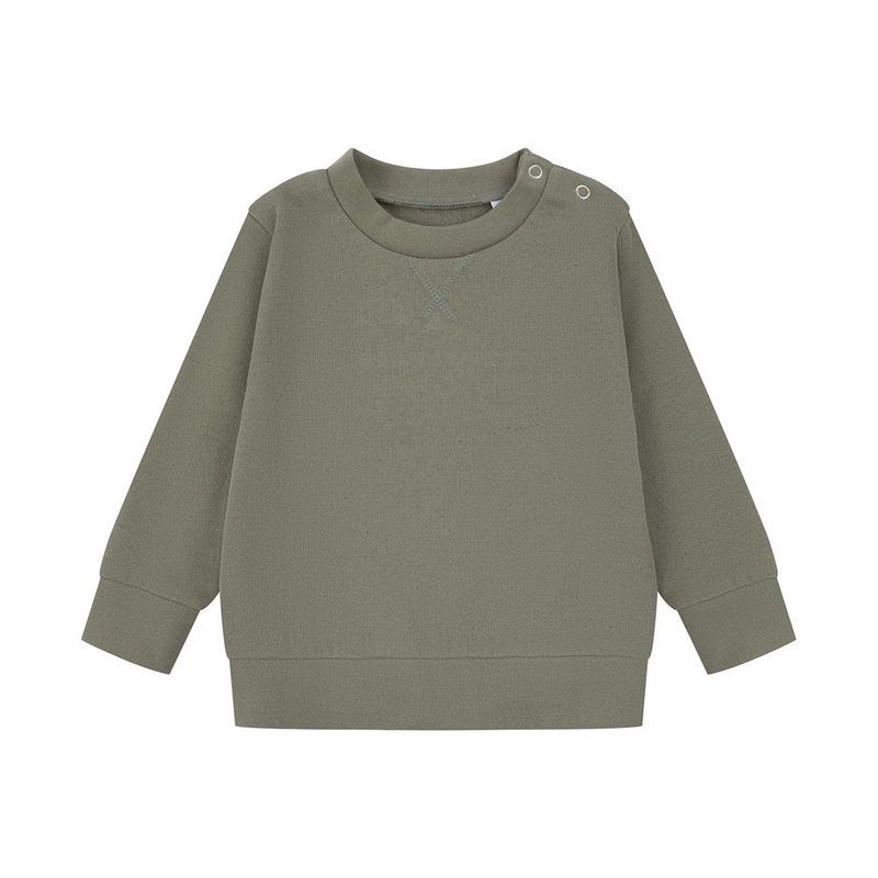 Larkwood Childrens/Kids Sustainable Sweatshirt / Khaki